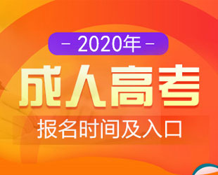 2020成人高考